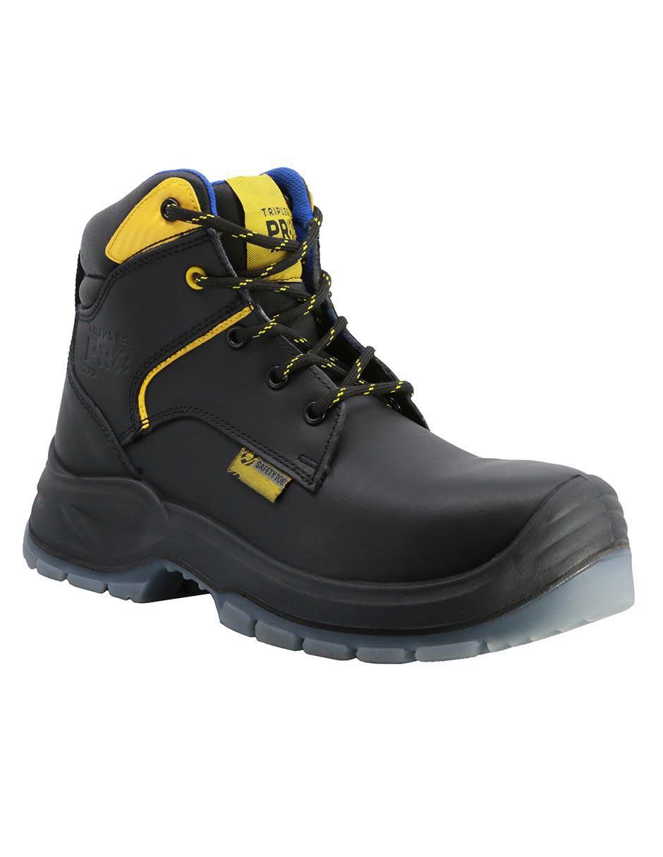Bota de piel para hombre