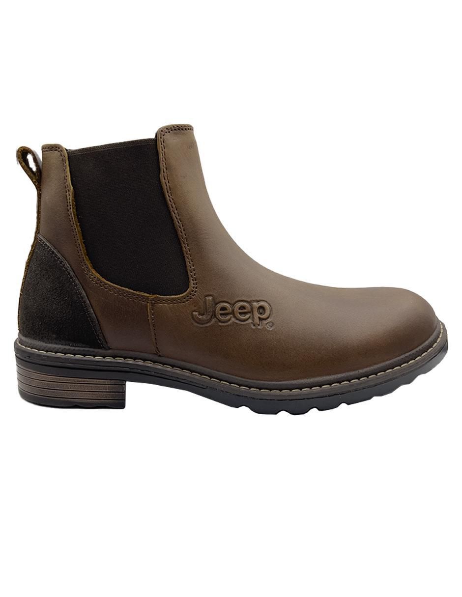 Bota de piel para hombre