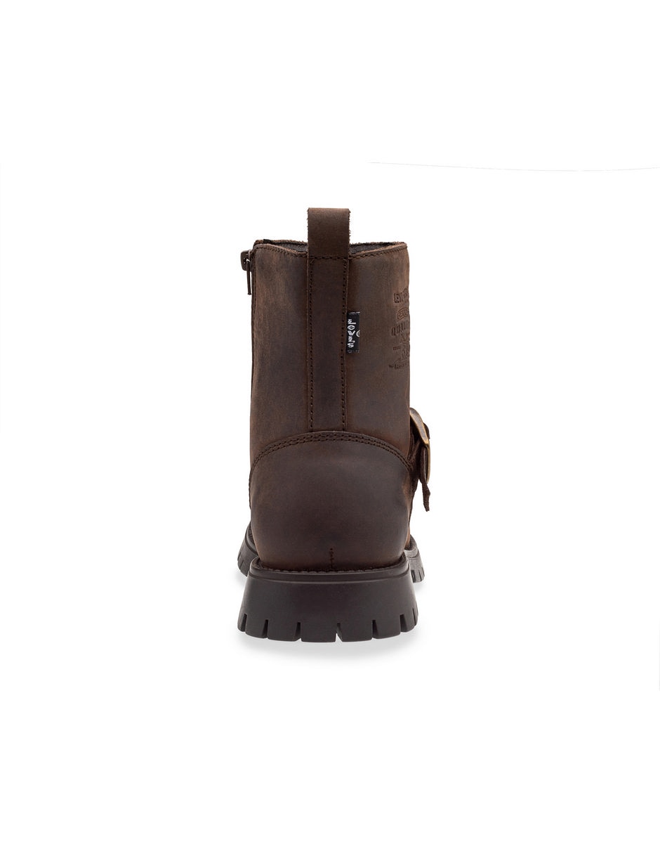 Botín de piel para hombre 4