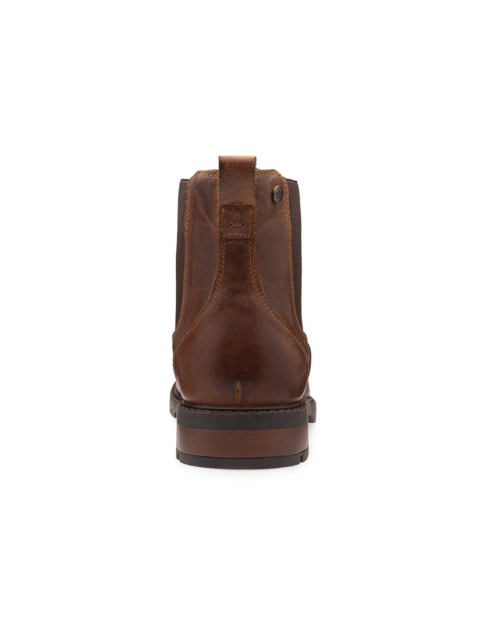 Botín de piel para hombre 4