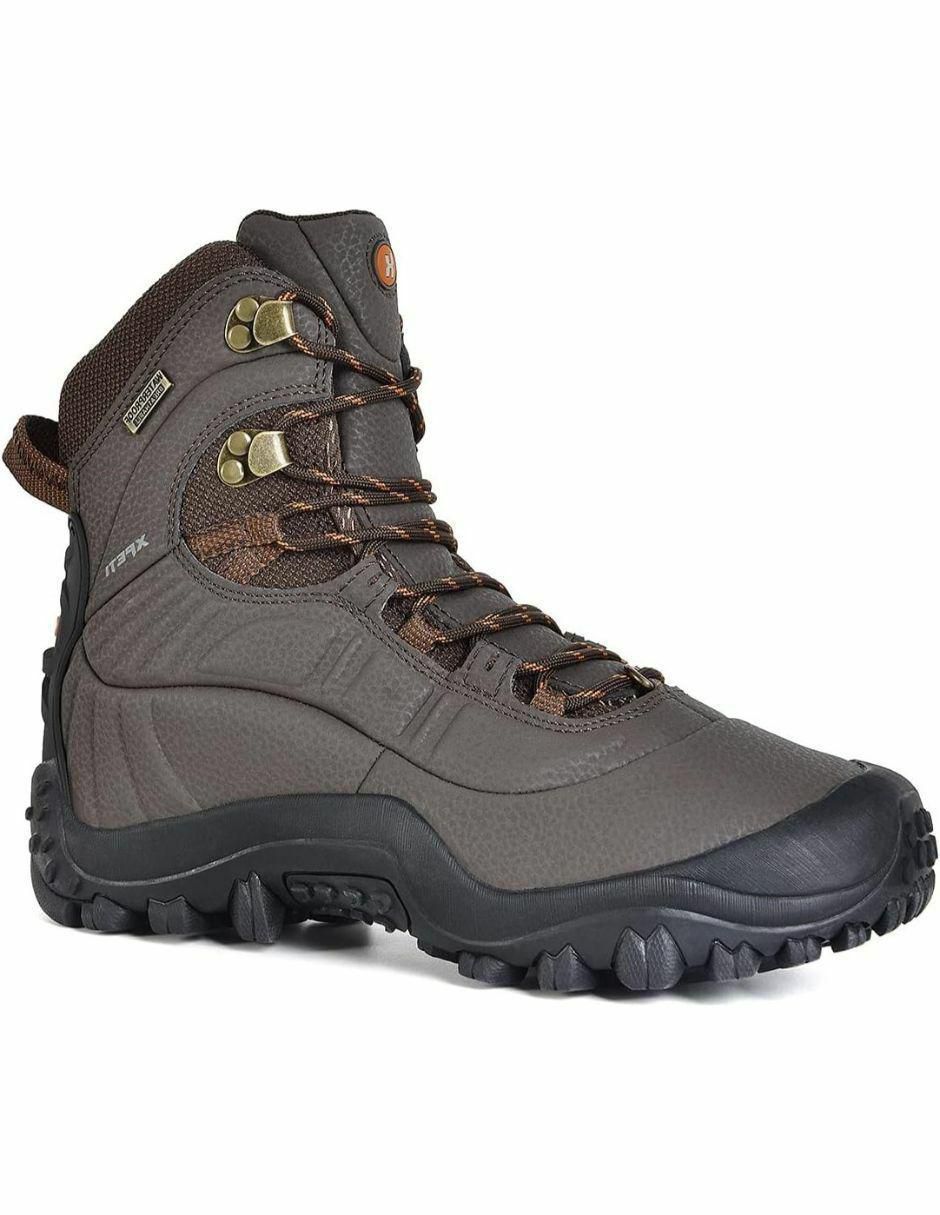 Bota de piel para hombre
