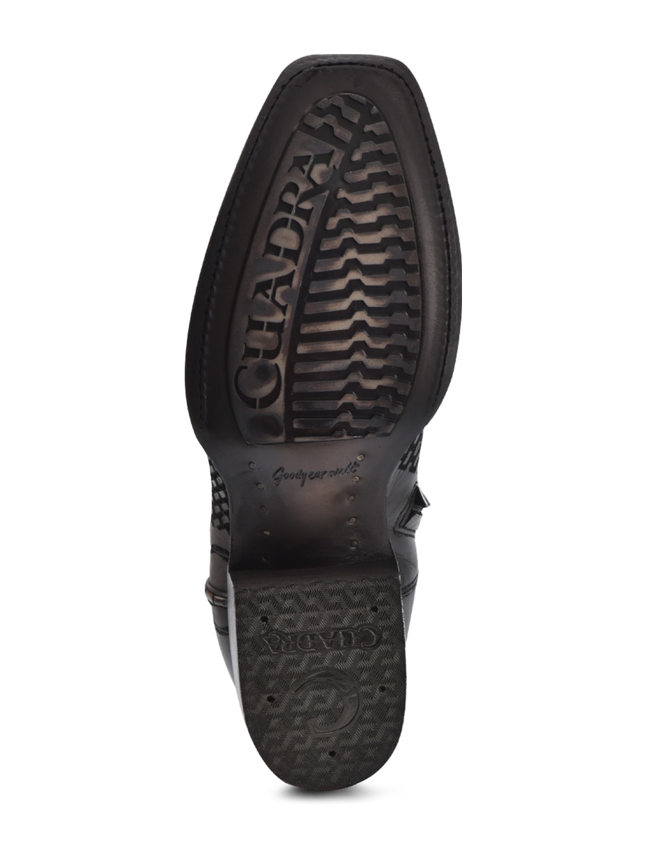Bota de piel para hombre 8