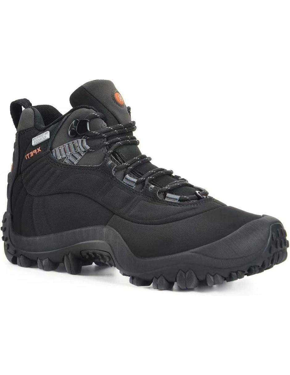 Bota de piel para hombre