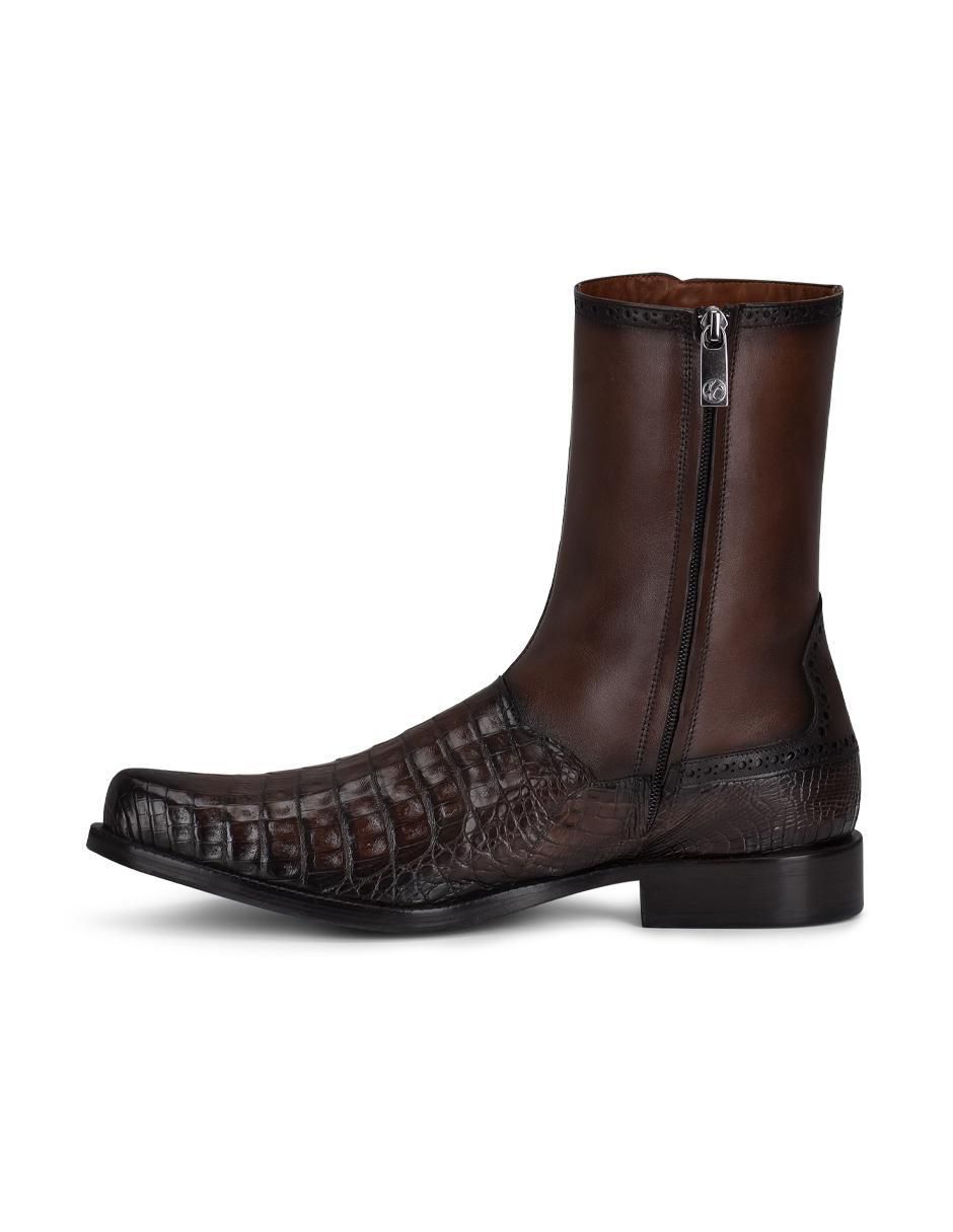 Botín de piel para hombre 4