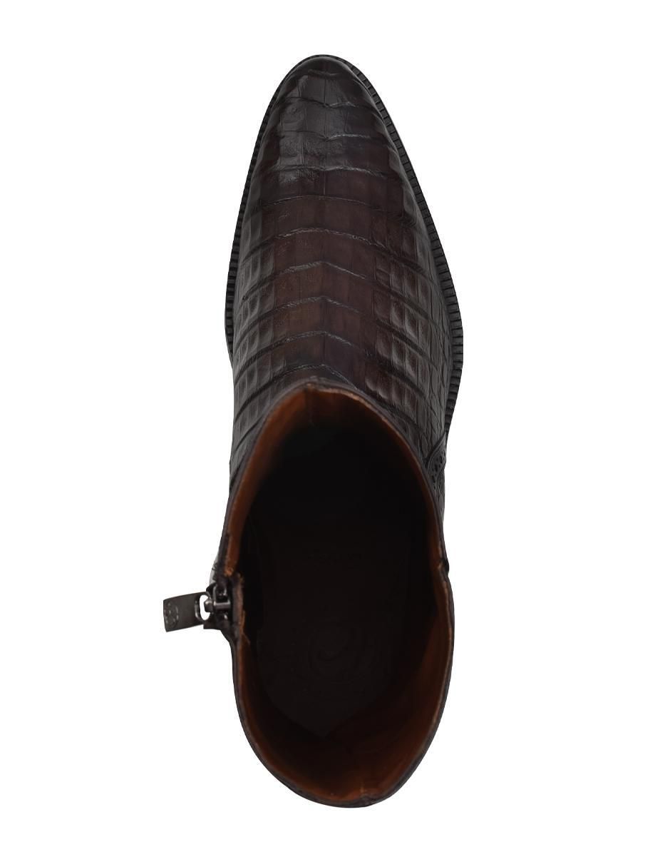 Botín de piel para hombre 6