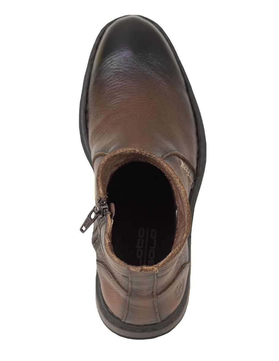 Botín de piel para hombre 6