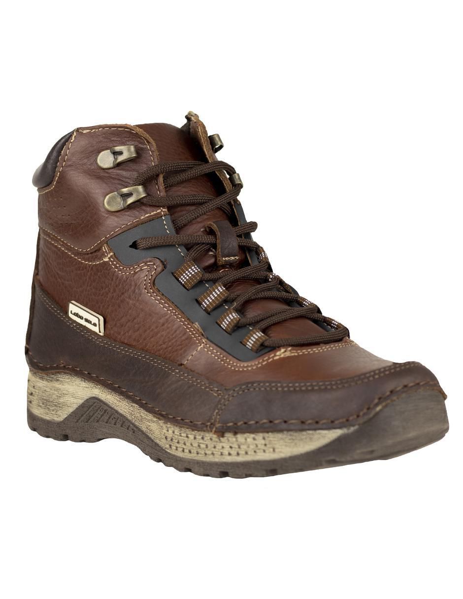 Bota de piel para hombre