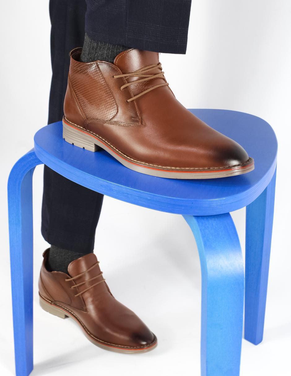 Botín de piel para hombre 3
