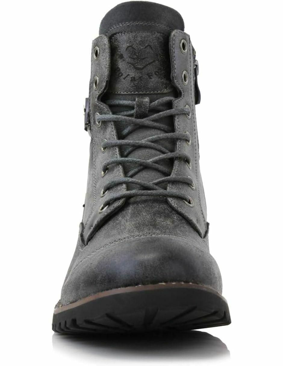 "bota" bmny "de" piel "para hombre"