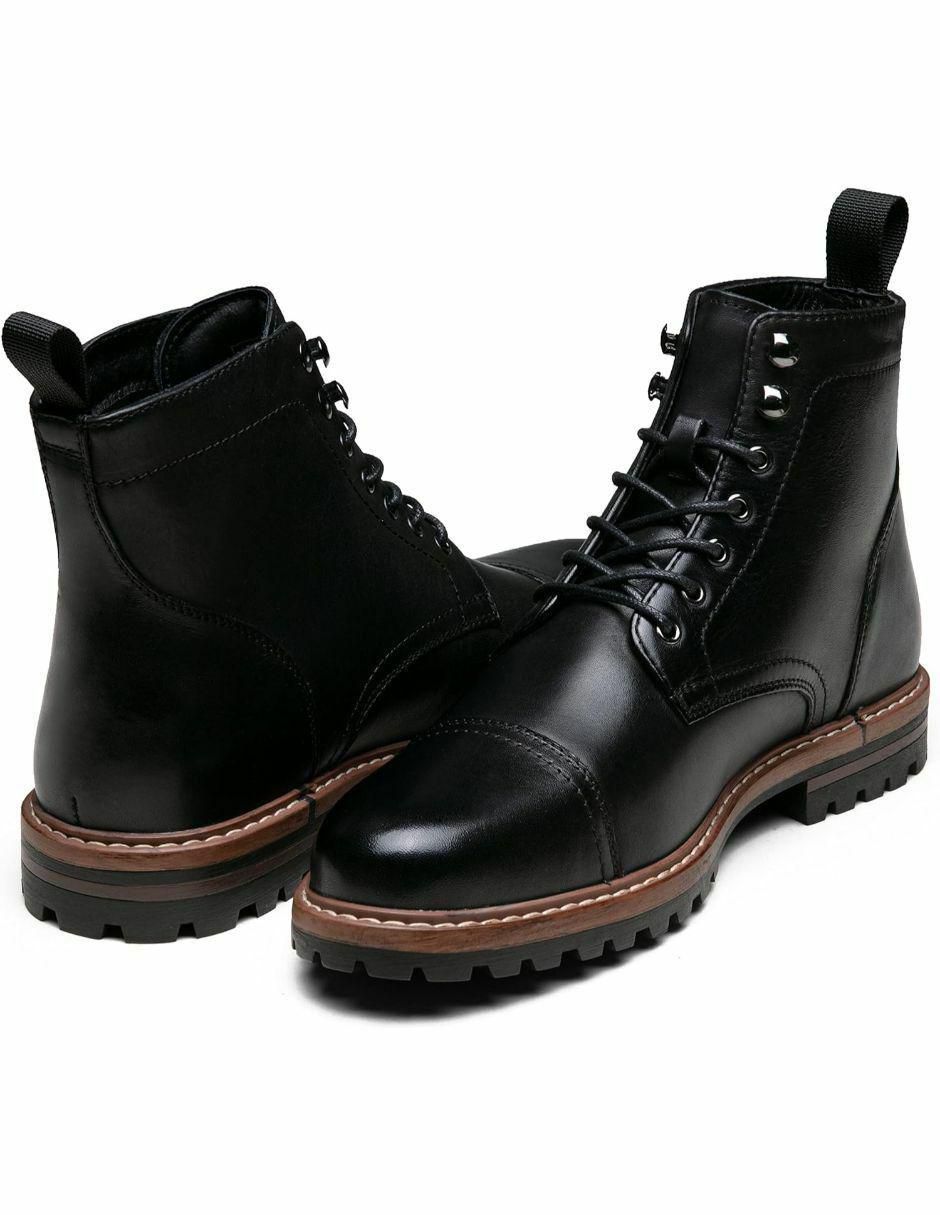 "bota" bmny "de" piel "para hombre"