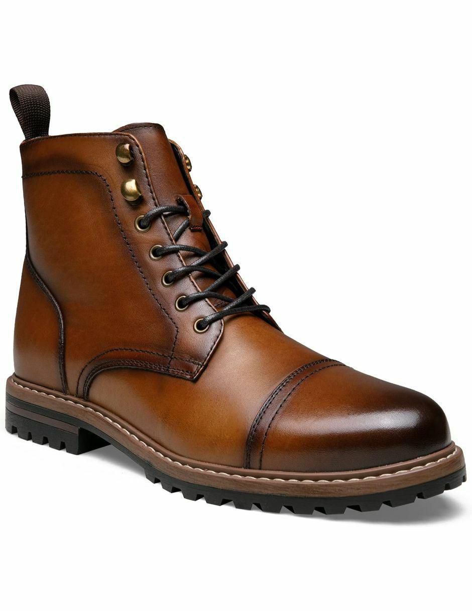 Bota de piel para hombre