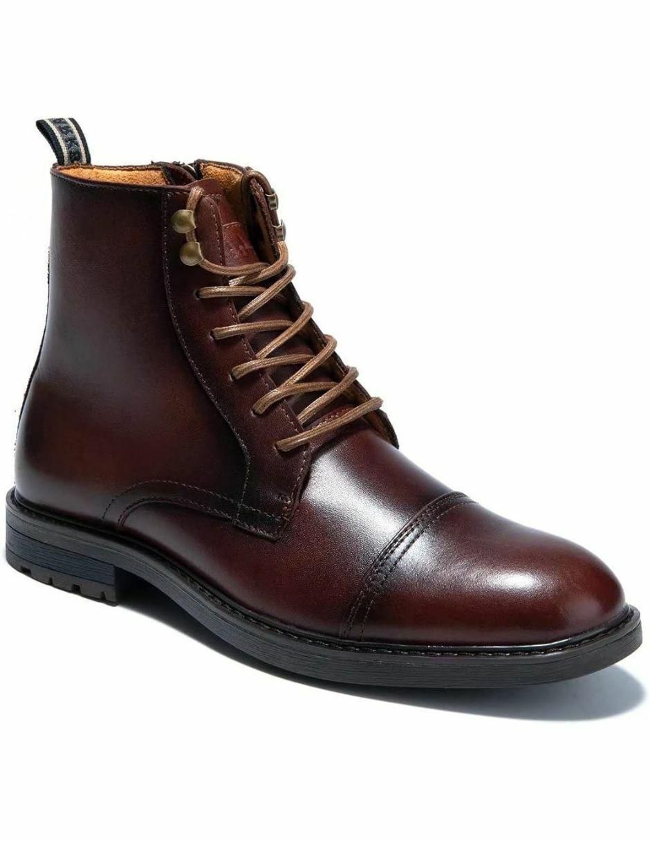 Bota de piel para hombre