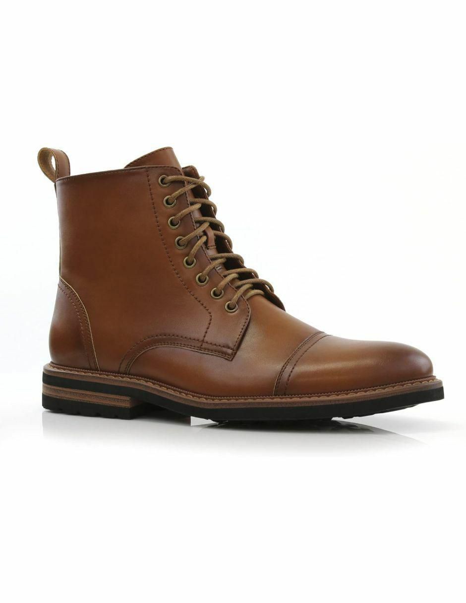 Bota de piel para hombre