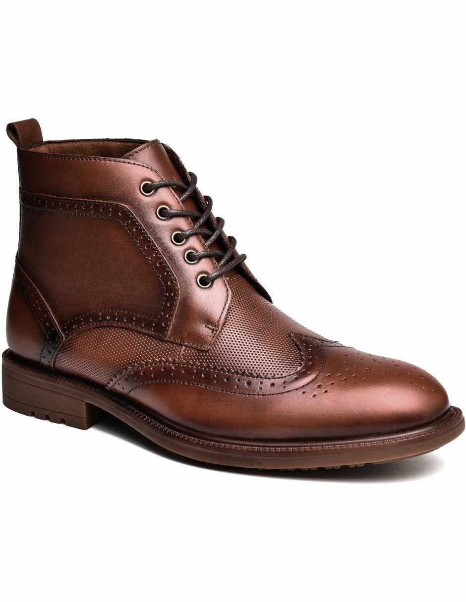 Bota de piel para hombre