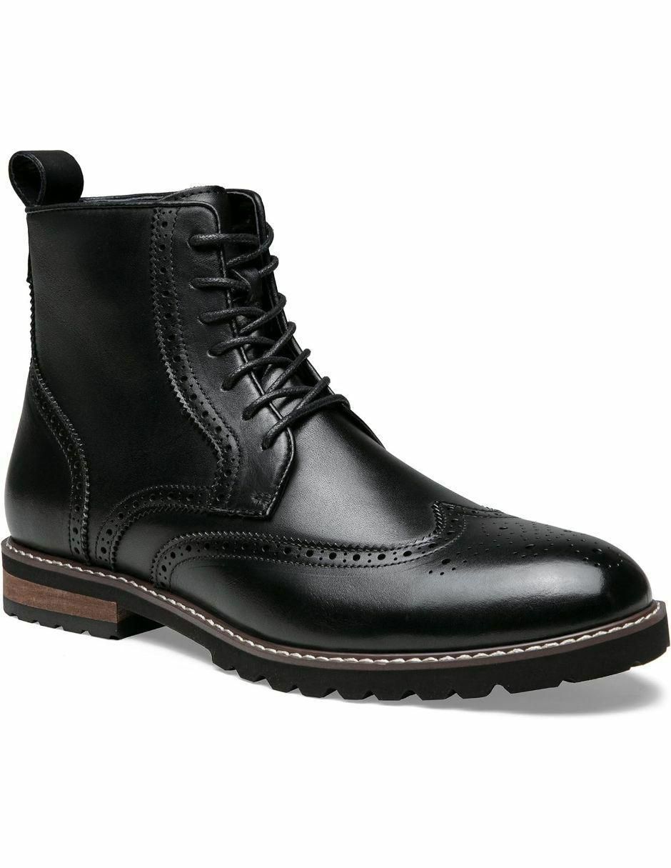 Bota de piel para hombre