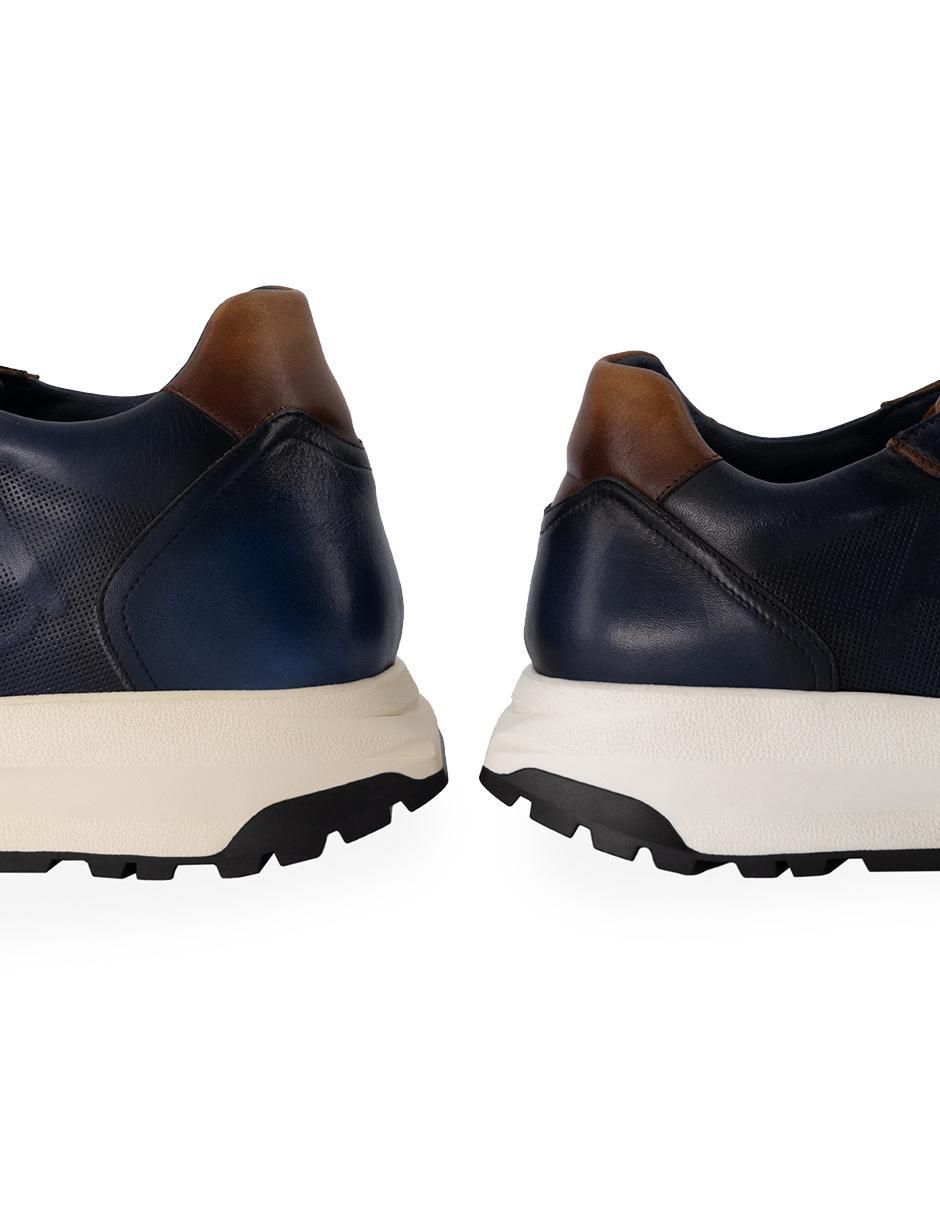Tenis de piel para hombre 4