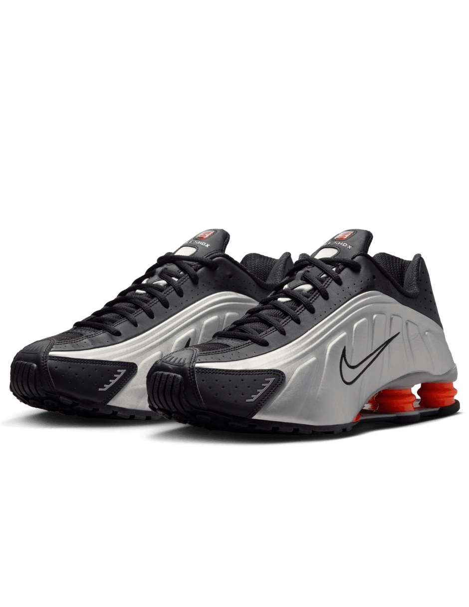 Tenis de piel shox r4 para hombre 3