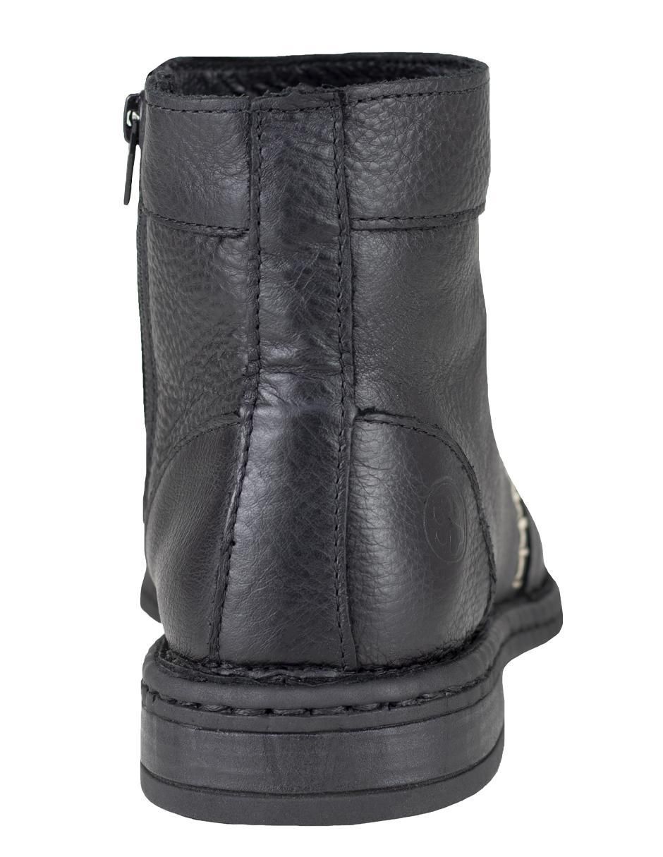Botín de piel para hombre 5