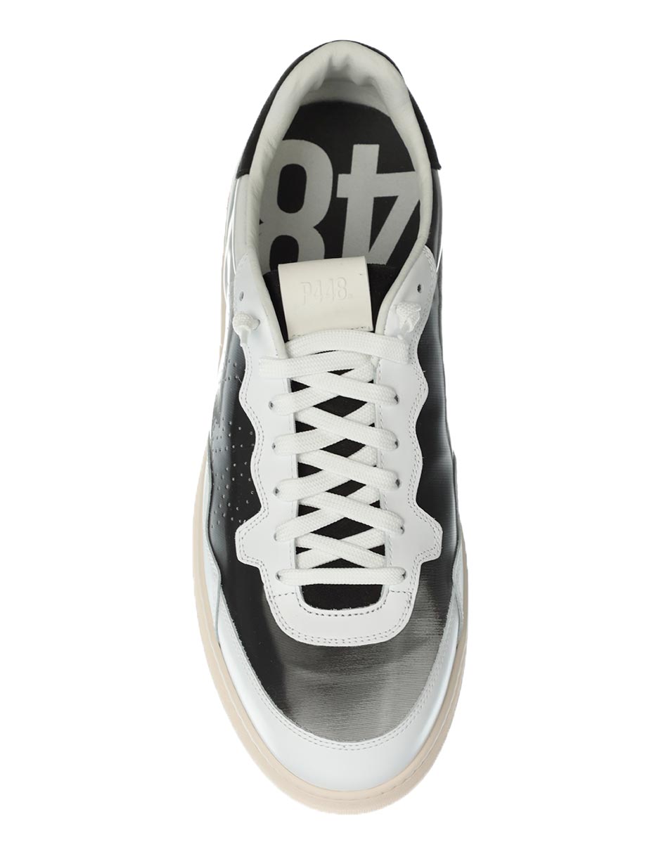 Tenis de piel para hombre 5
