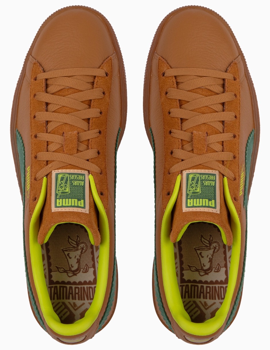 Tenis suede tamarindo para hombre 5