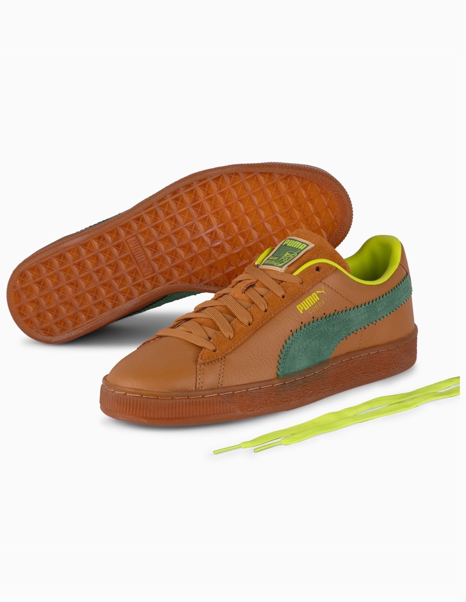 Tenis suede tamarindo para hombre 6