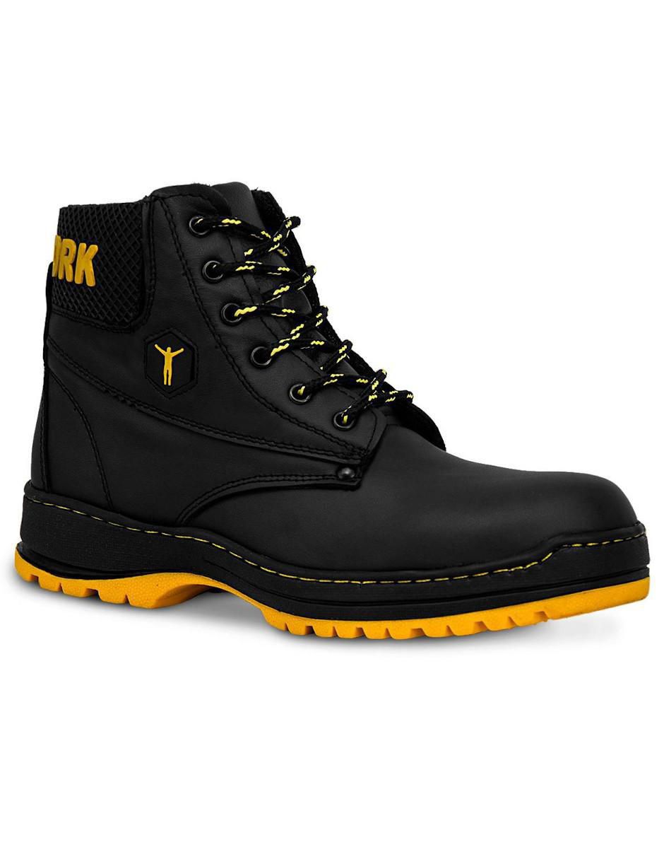 Bota de piel para hombre
