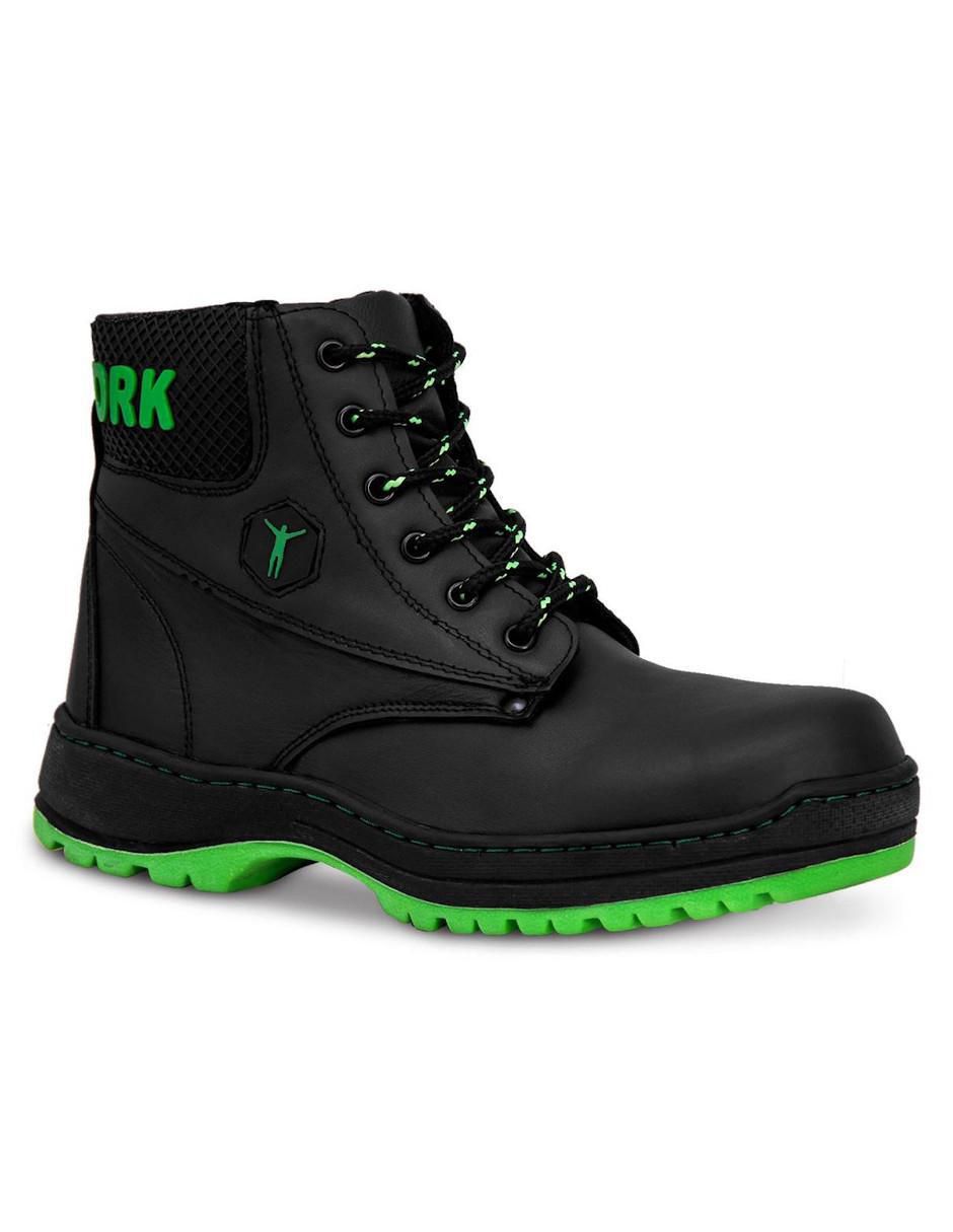 Bota de piel para hombre