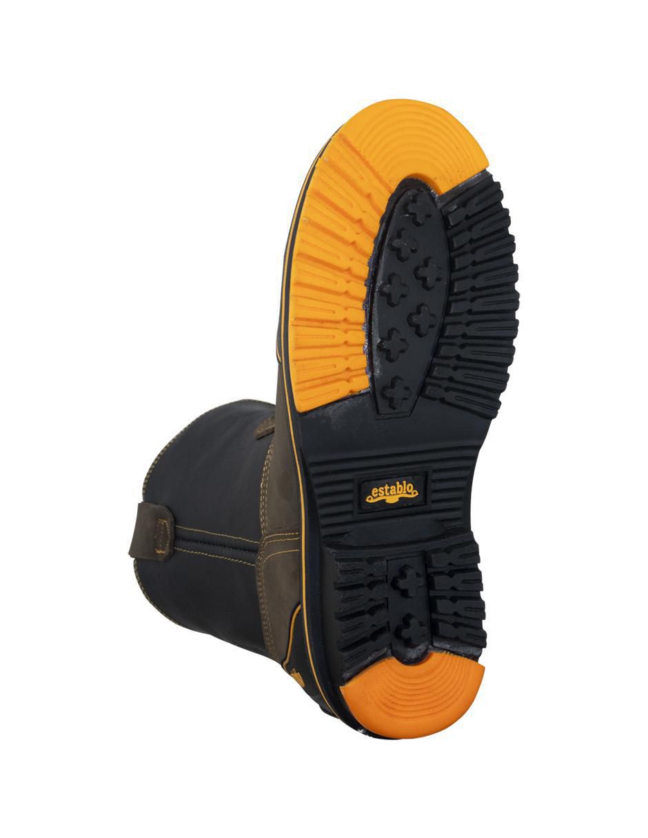 Botín de piel para hombre 4