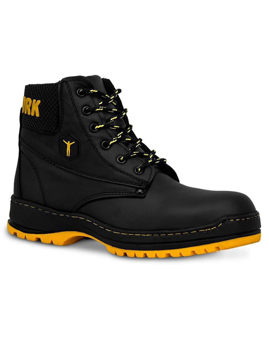 Bota de piel para hombre