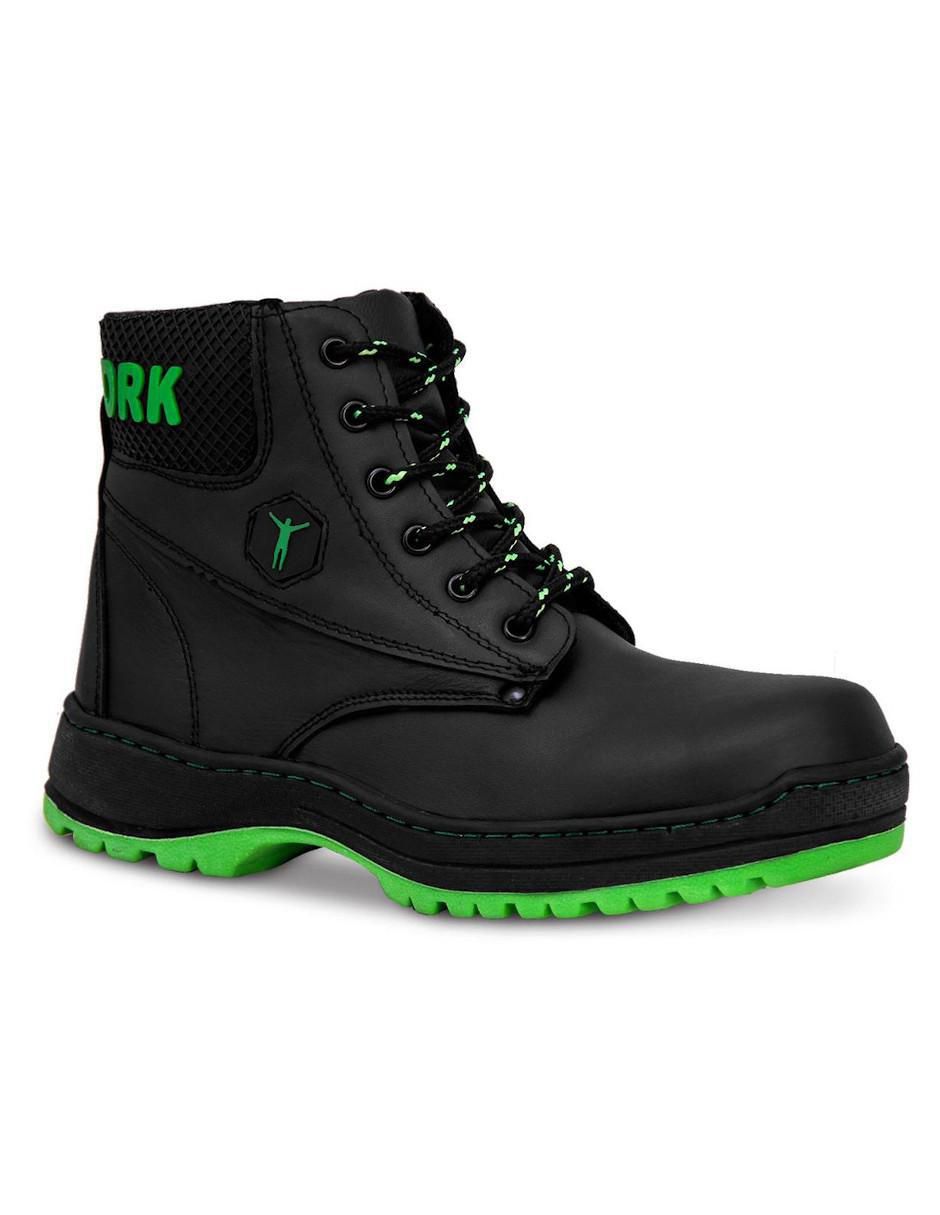 Bota de piel para hombre