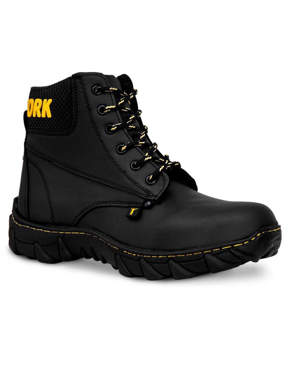 Bota de piel para hombre