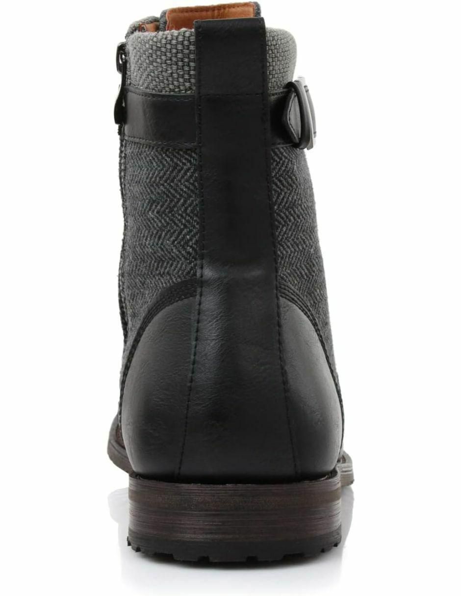 "bota" bmny "de" piel "para hombre"