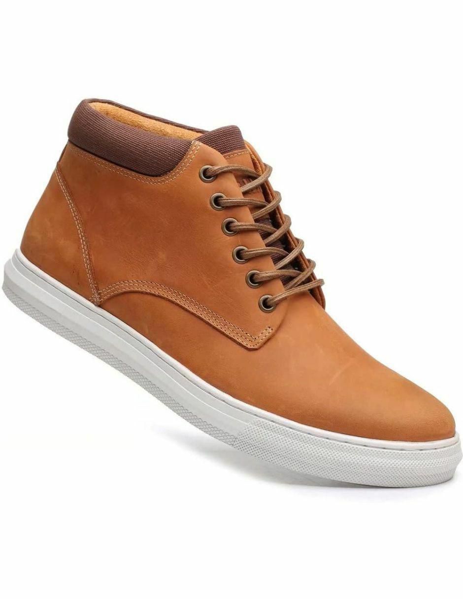 Bota de piel para hombre