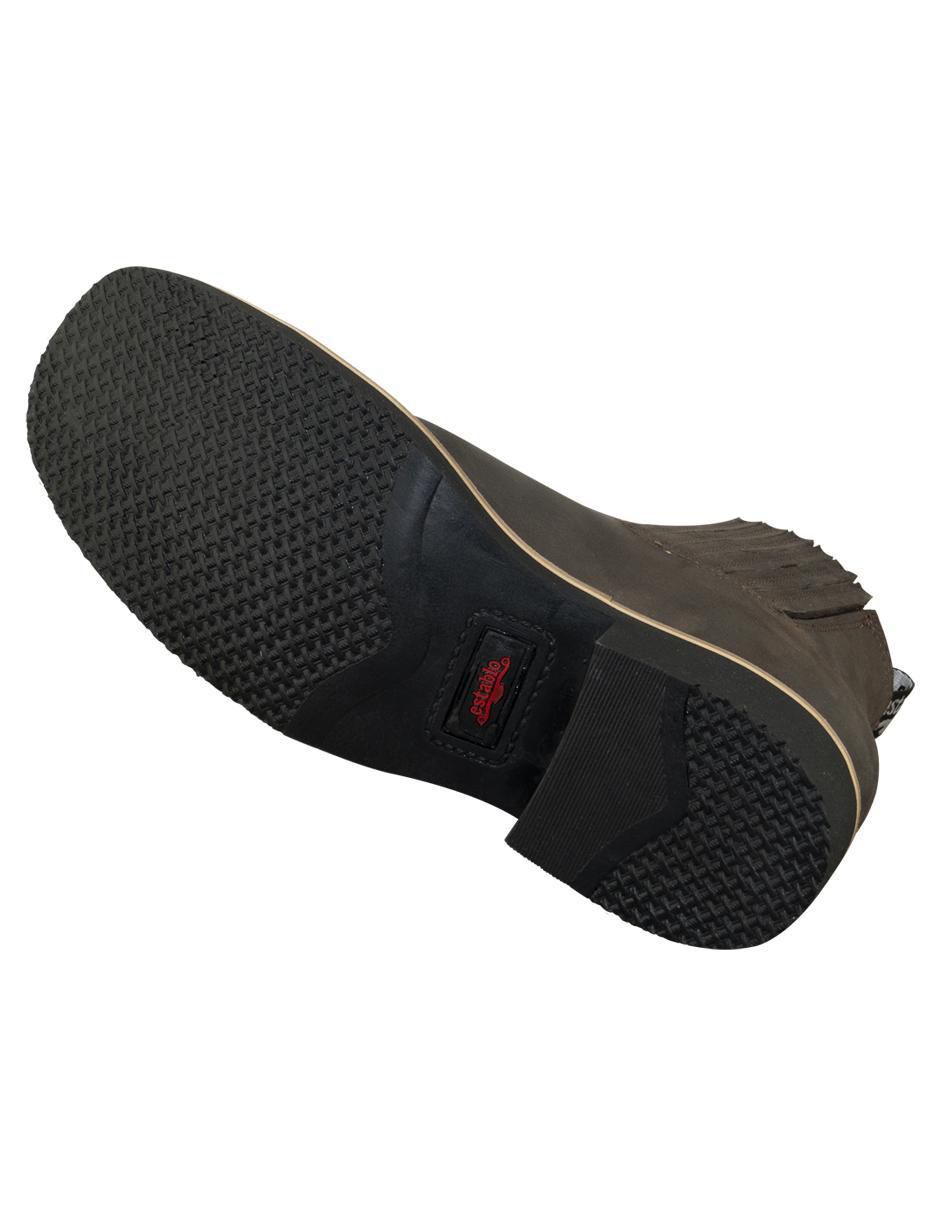 Botín de piel para hombre 4