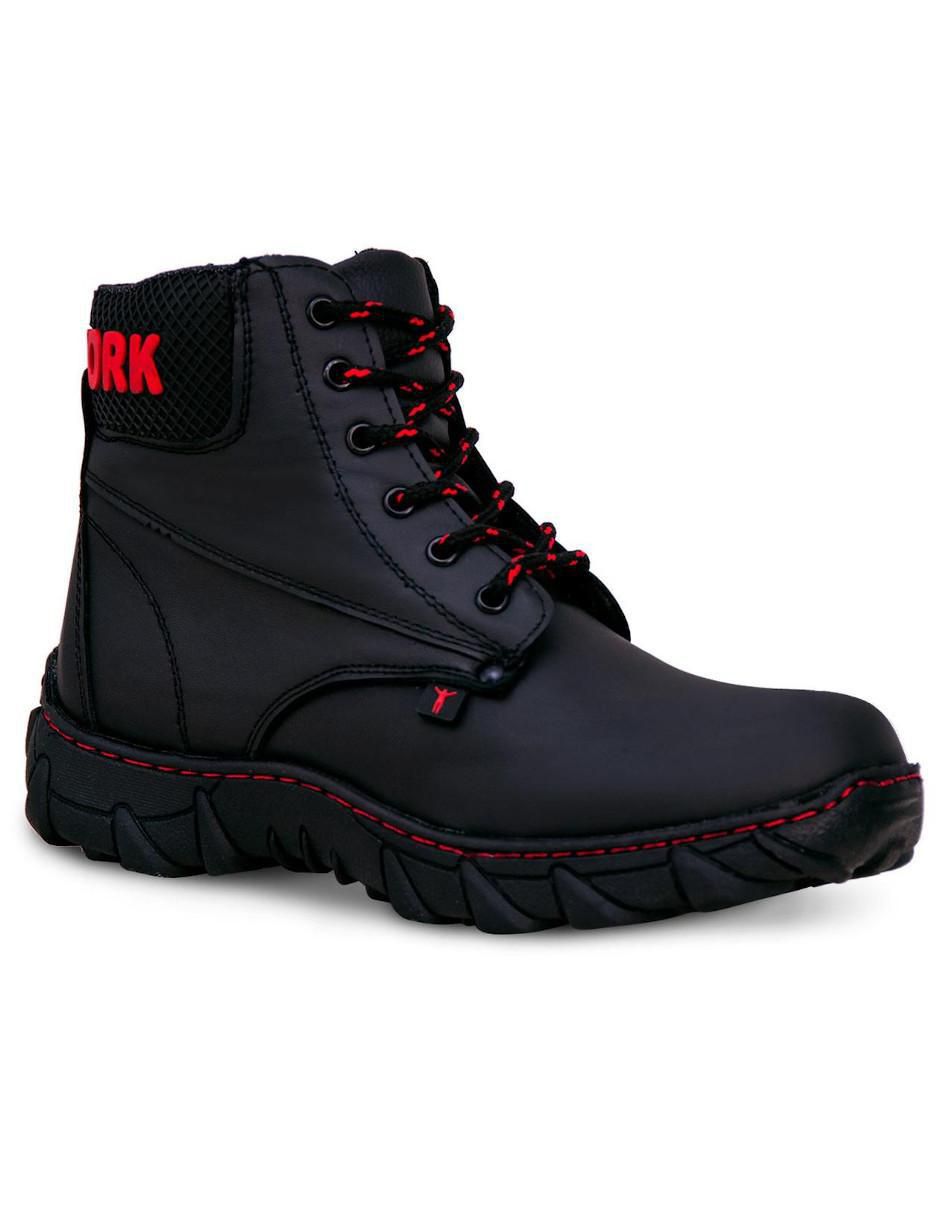 Bota de piel para hombre
