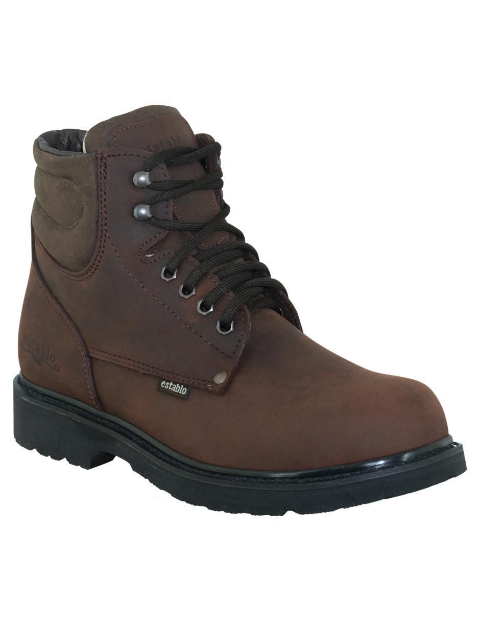 Botín de piel para hombre