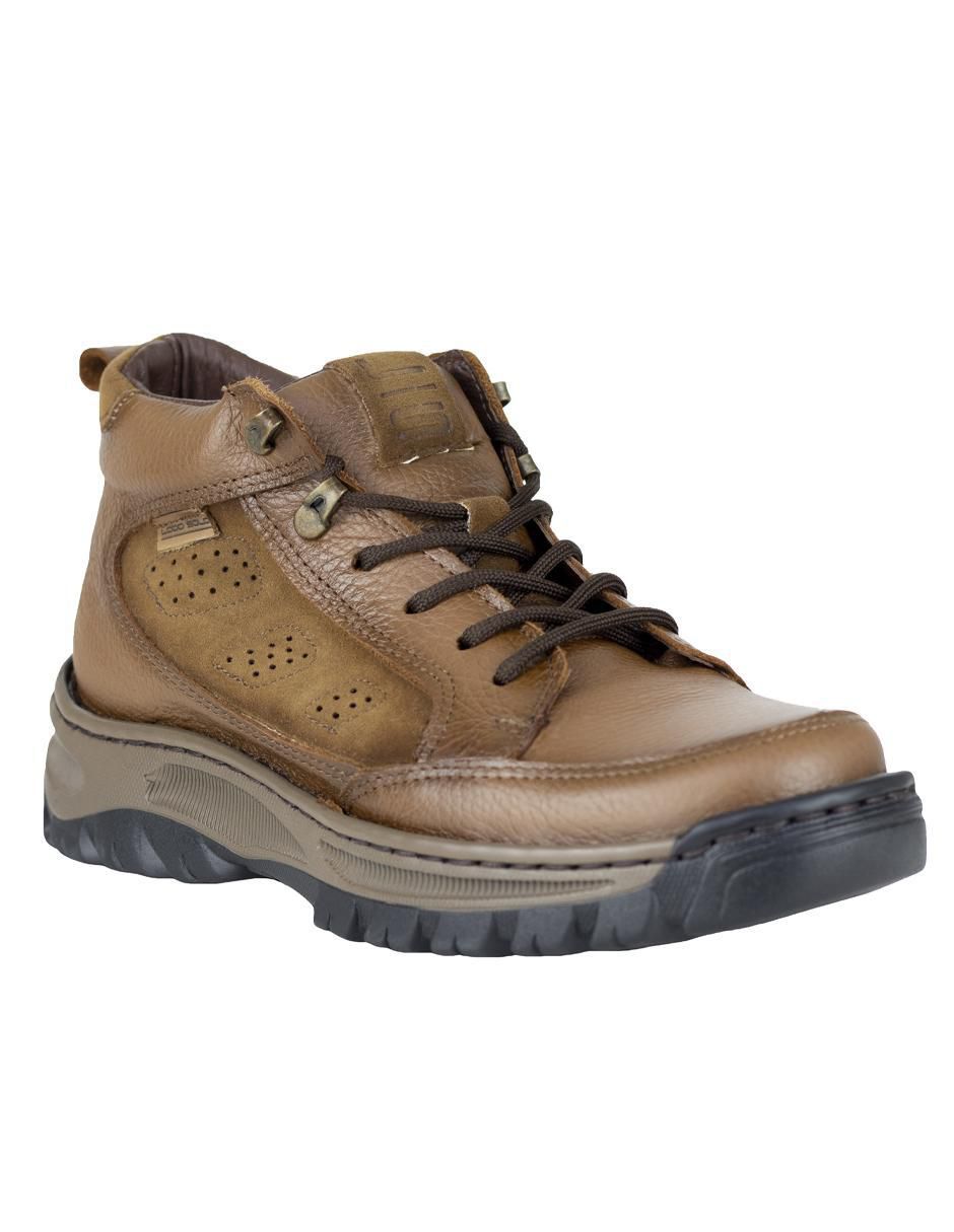 Bota de piel para hombre