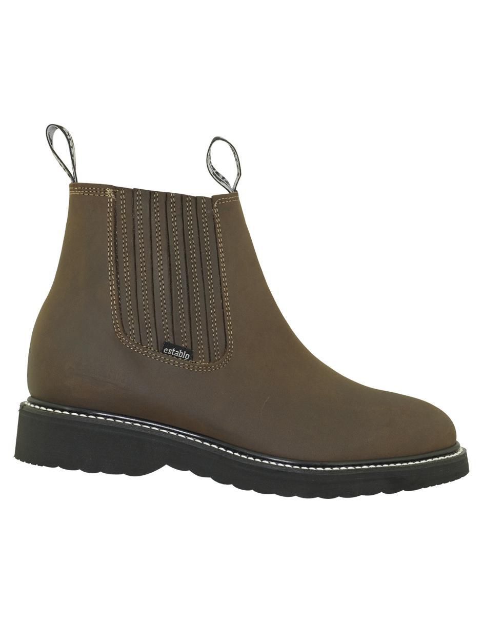 Botín de piel para hombre 2