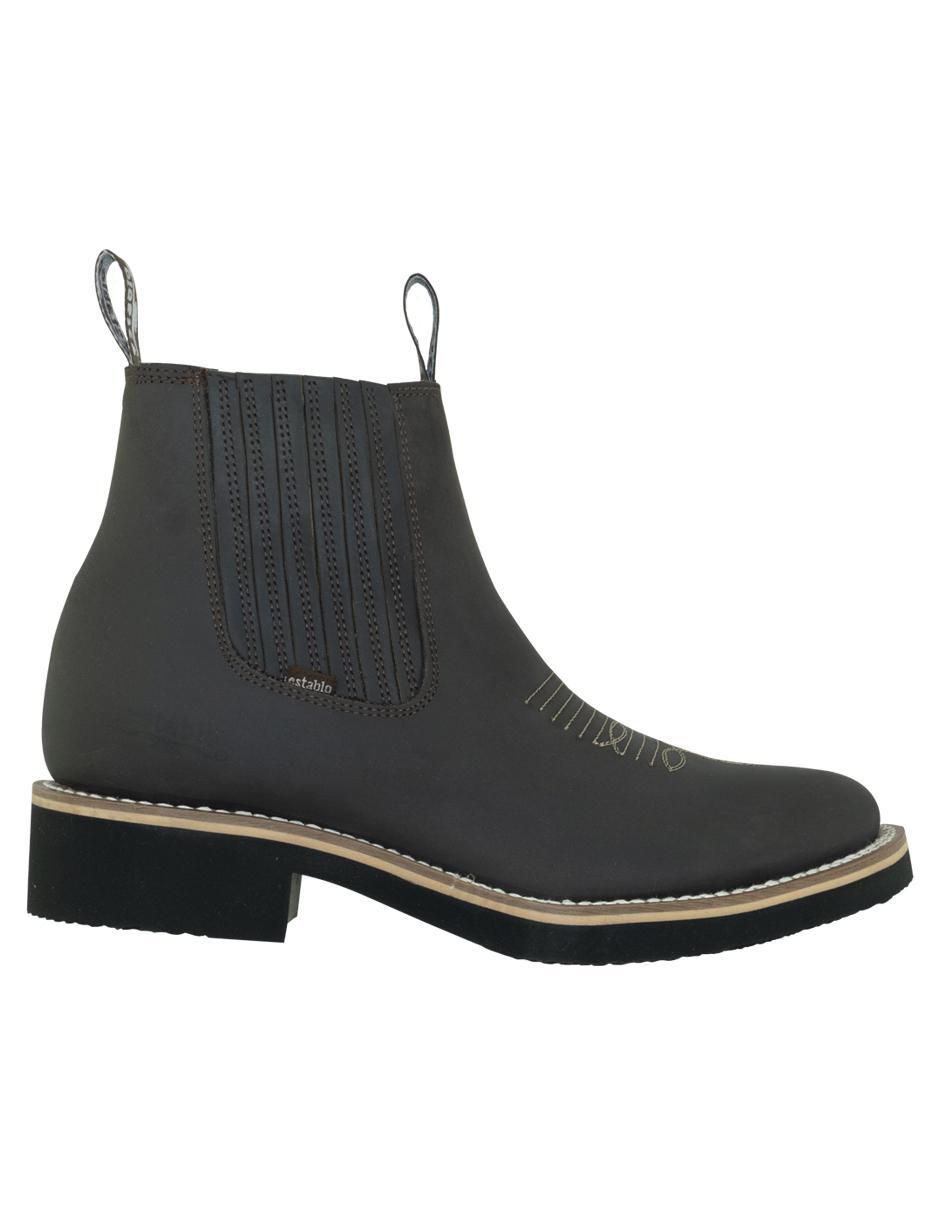 Botín de piel para hombre 2