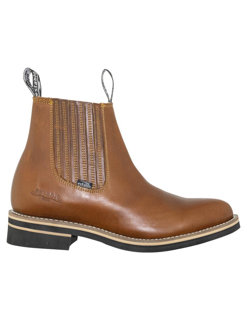Botín de piel para hombre 2