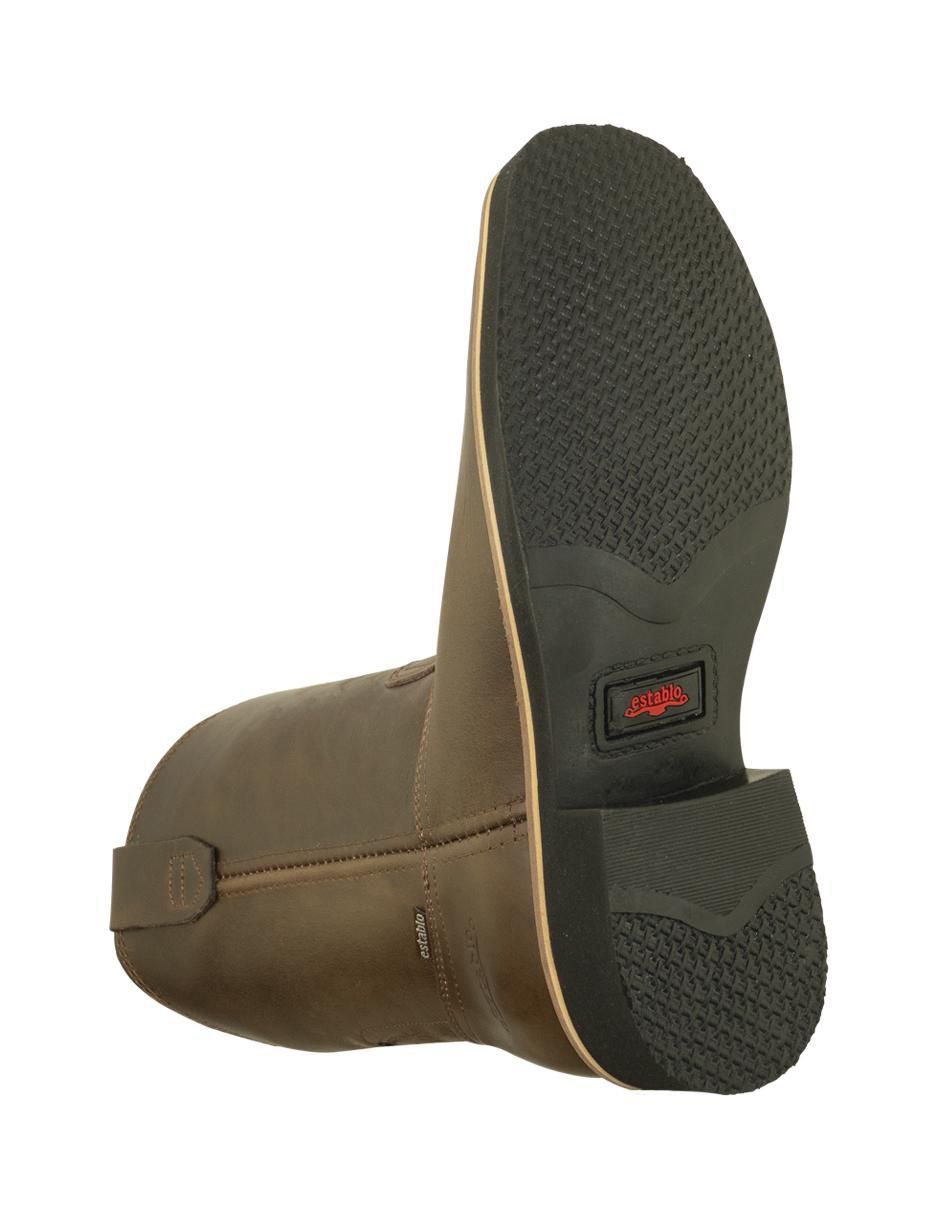 Botín de piel para hombre 4
