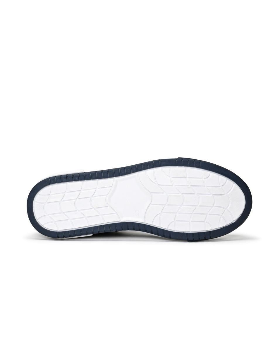 Tenis de piel Weave para hombre 5