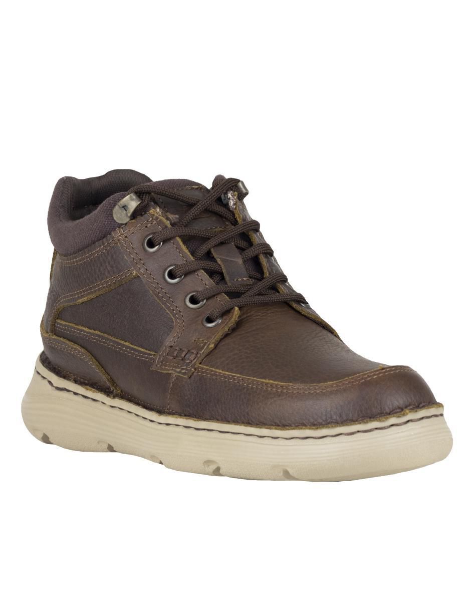Bota de piel para hombre