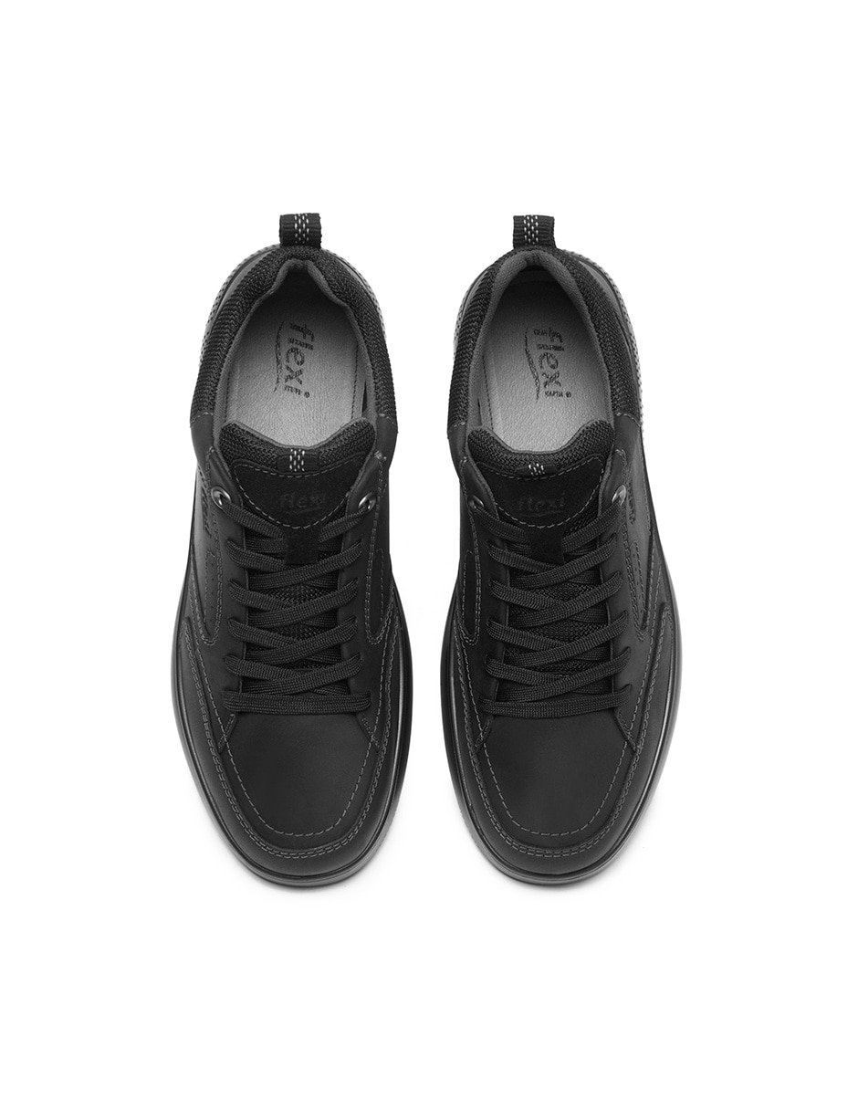 Tenis de piel para hombre 7