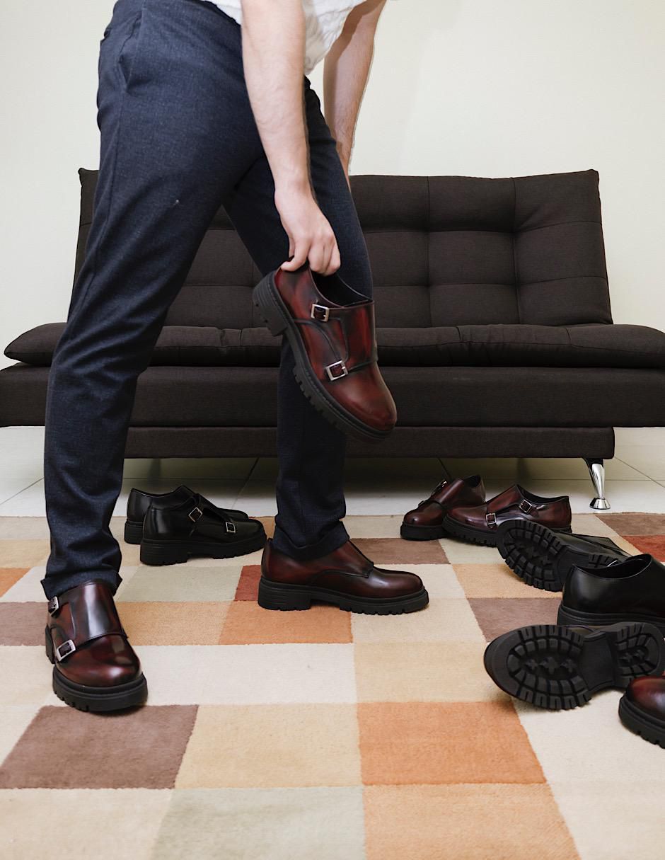 Zapato monk para hombre 6