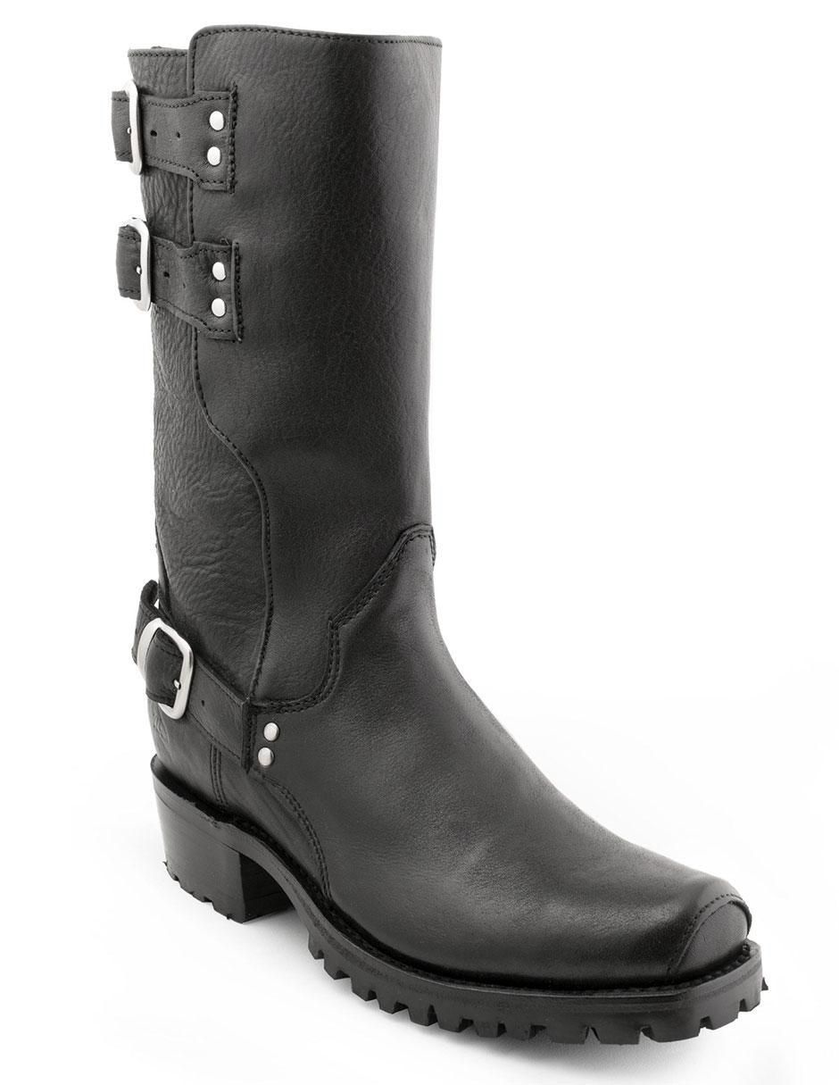 Bota de piel para hombre