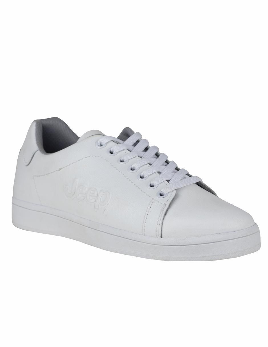 Tenis de piel para hombre