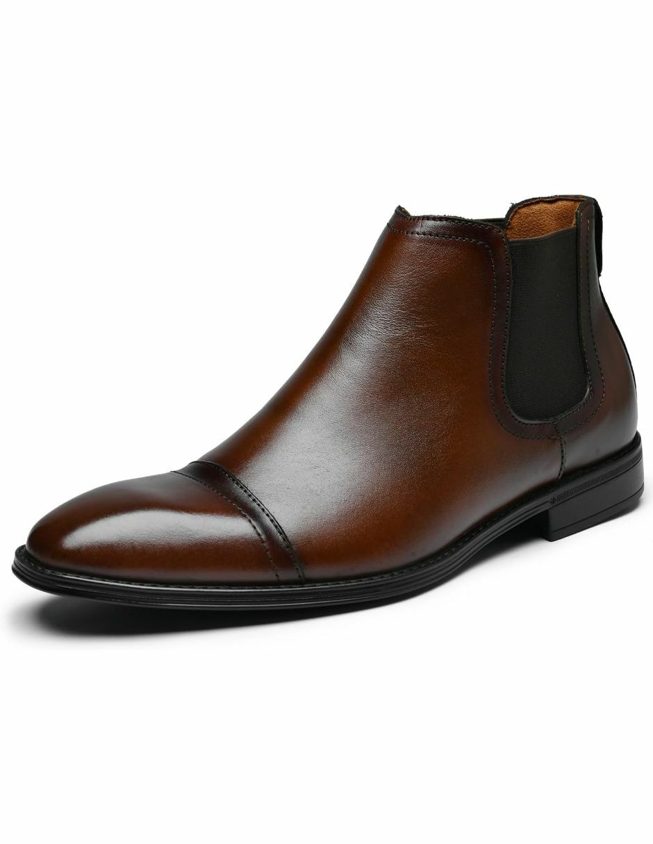 Bota de piel para hombre