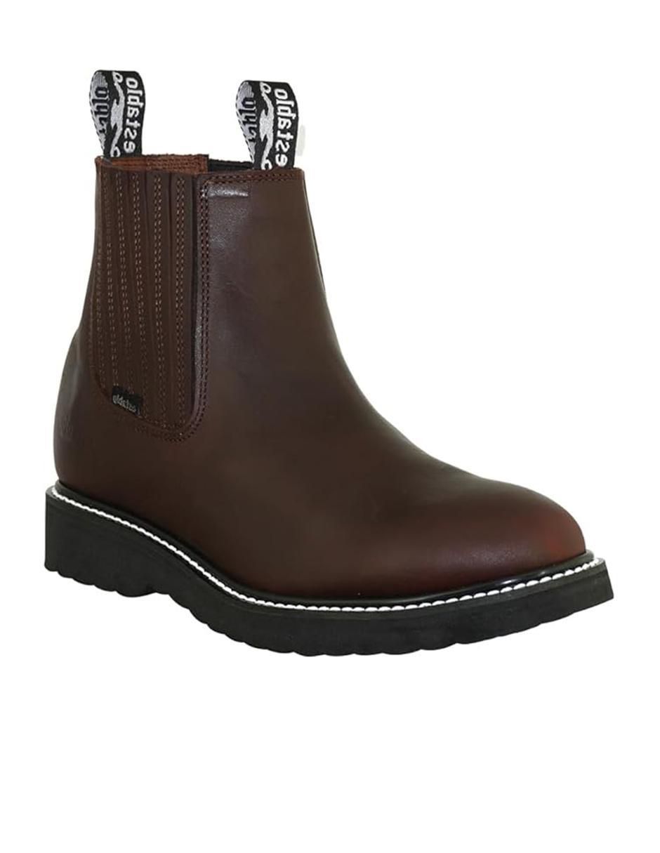 Bota de piel para hombre 5