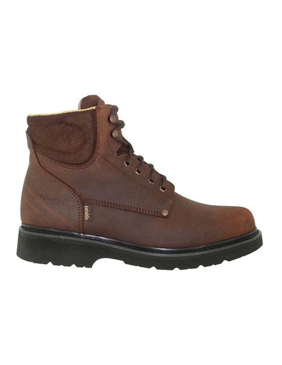 Bota de piel para hombre